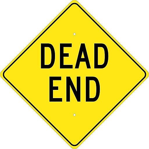 NMC Dead End Traffic Sign with Retroreflectivity | Image