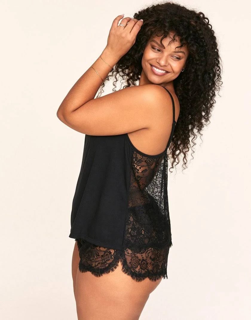 Adore Me Women's Reign PJ Lingerie: Luxurious and Chic Nightwear for Confidence | Image