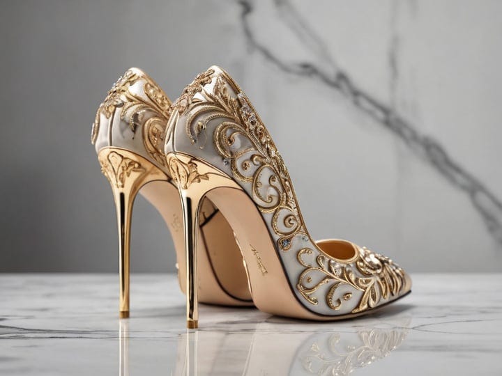 Womens-Gold-High-Heels-5