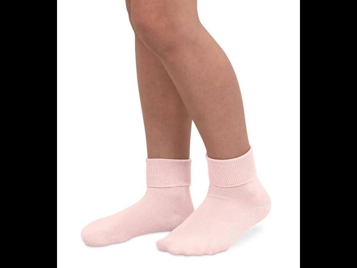 jefferies-turn-cuff-seamless-1-pair-socks-pink-6-7-5-1