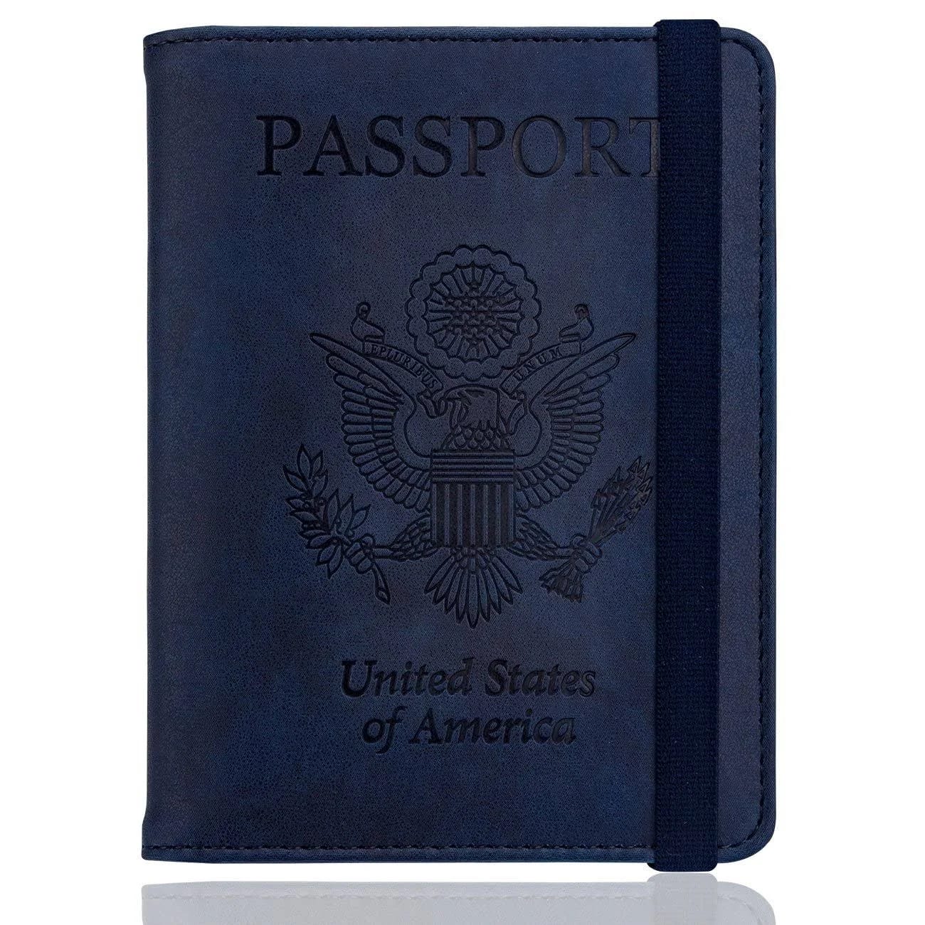 Walnew RFID Passport Holder Wallet for Travel | Image