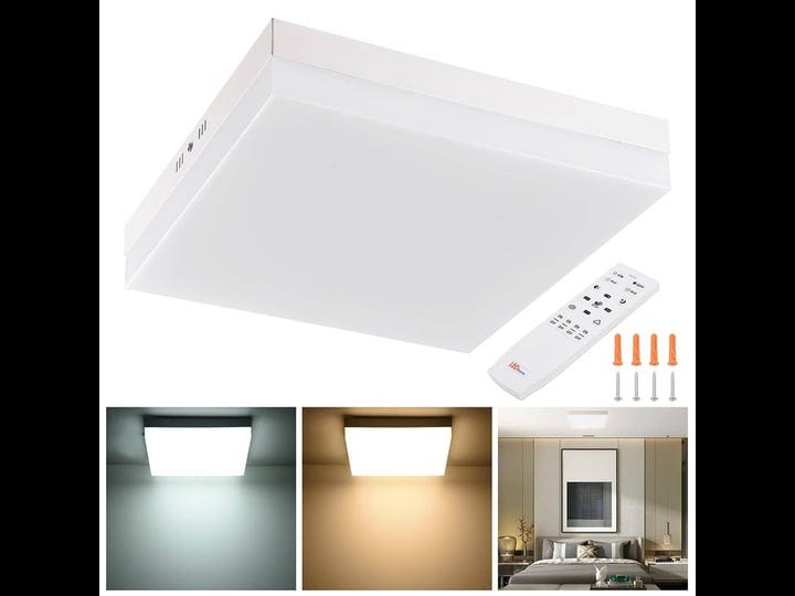 yescom-36w-dimmable-led-ceiling-light-3000-to-6000k-11-square-flush-mount-remote-lamp-1