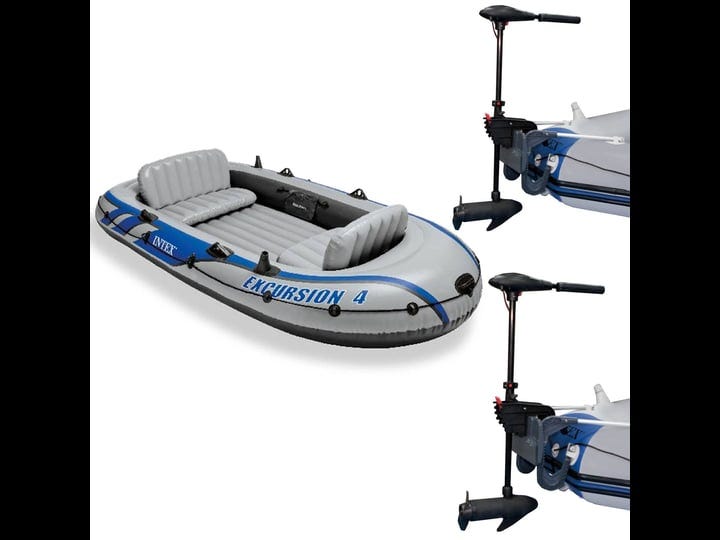 intex-excursion-4-inflatable-raft-set-w-2-transom-mount-8-speed-trolling-motors-1
