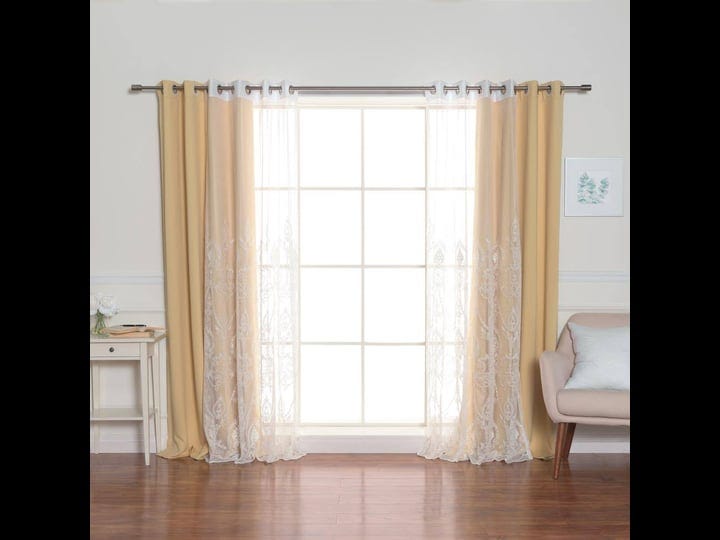 best-home-fashion-84-in-sunlight-blackout-grommet-curtain-panel-4-pack-polyester-in-yellow-mm-trelli-1