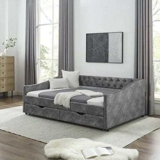 motent-full-size-daybed-with-drawers-upholstered-tufted-sofa-bed-with-button-on-back-and-copper-nail-1