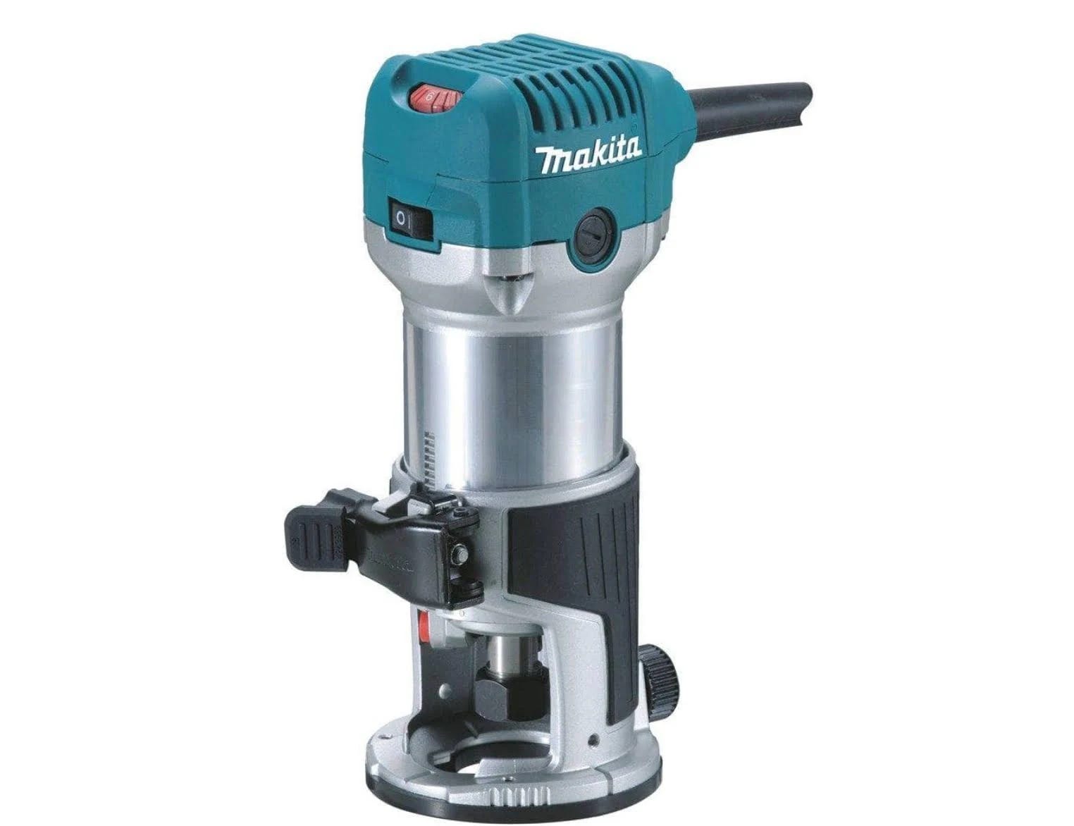 Makita RT0701C-R Compact Router with Micro-Fine Depth Adjustment | Image