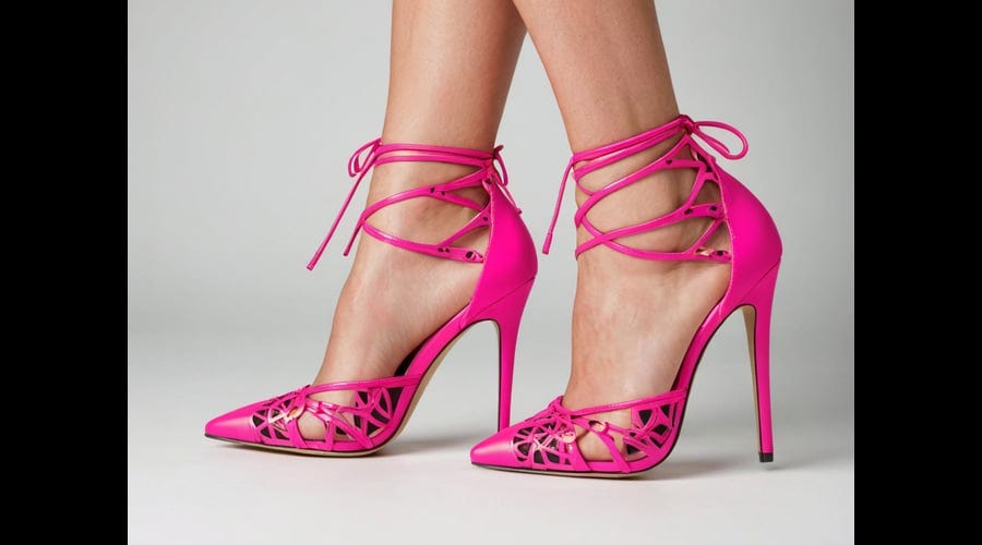 Hot-Pink-Lace-Up-Heels-1