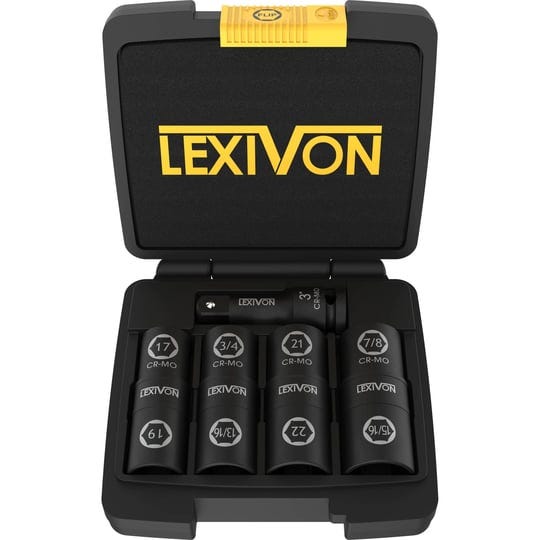 lexivon-lug-nut-impact-socket-set-1-2-inch-drive-innovative-8-in-4-flip-socket-design-covers-most-co-1