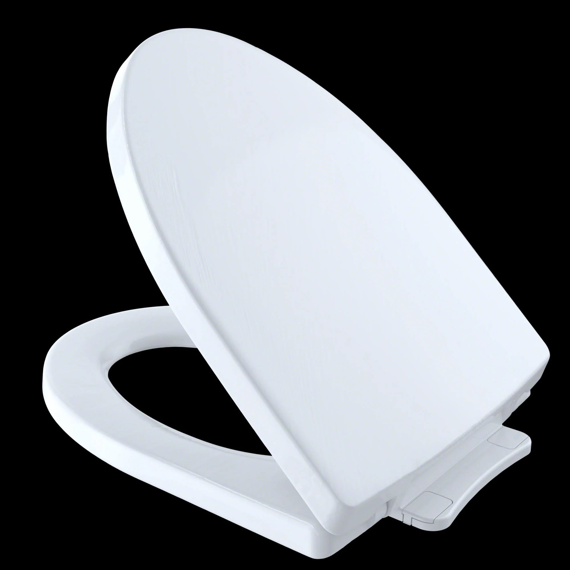 Soiree SoftClose Elongated Toilet Seat - Cotton White | Image