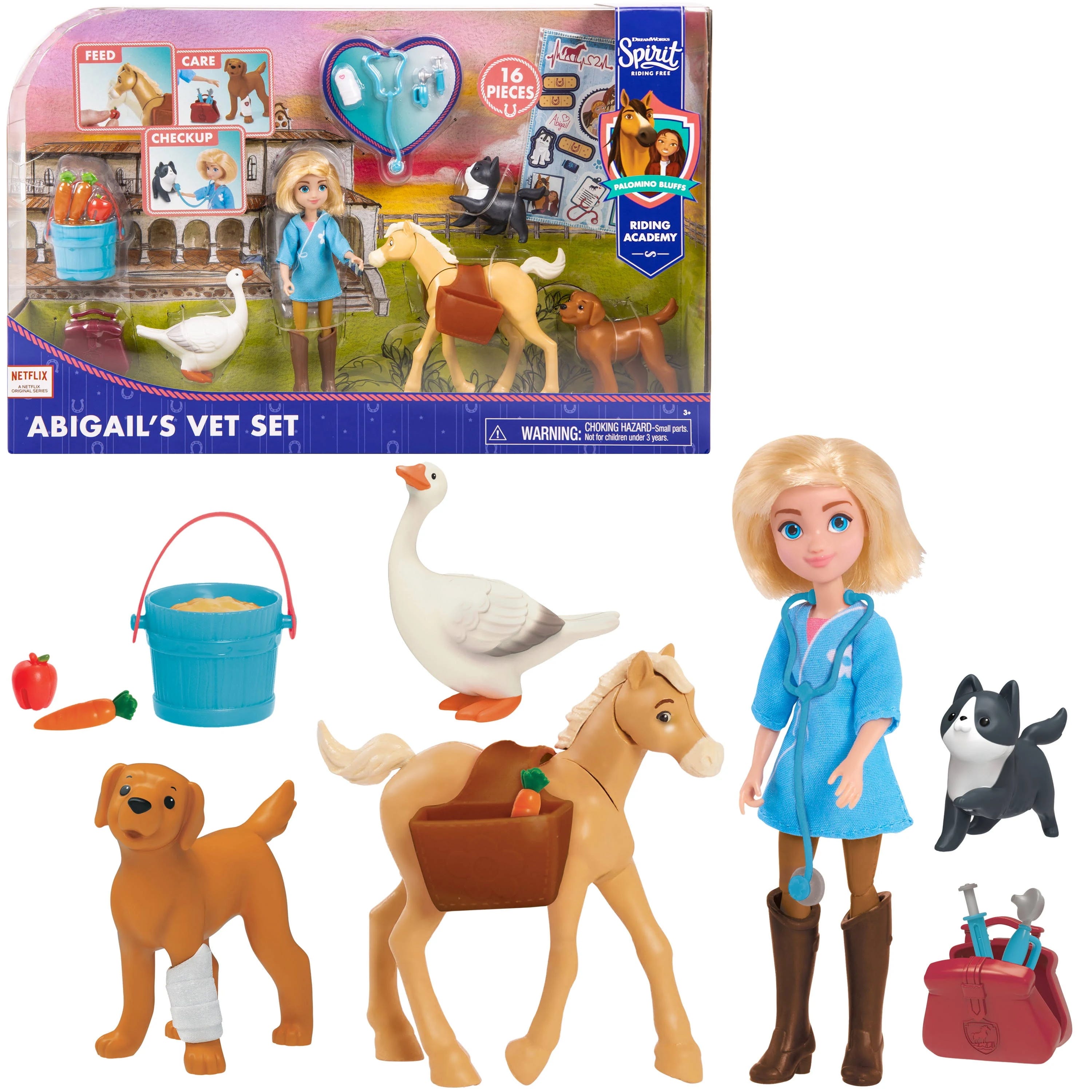 Spirit Riding Free: Abigail's Vet Set Playset for Animal Care | Image