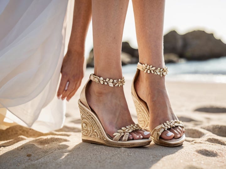 Gold-Wedge-Sandals-For-Wedding-4