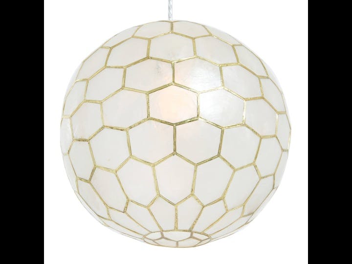 creative-co-op-honeycomb-globe-light-capiz-white-seashells-with-antique-gold-pendant-16-1