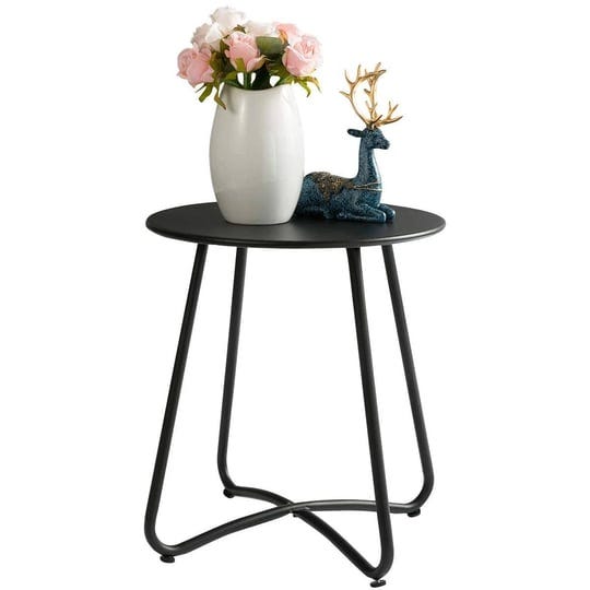 hollyhome-small-round-patio-metal-side-snack-table-accent-anti-rust-steel-coffee-table-for-garden-mo-1
