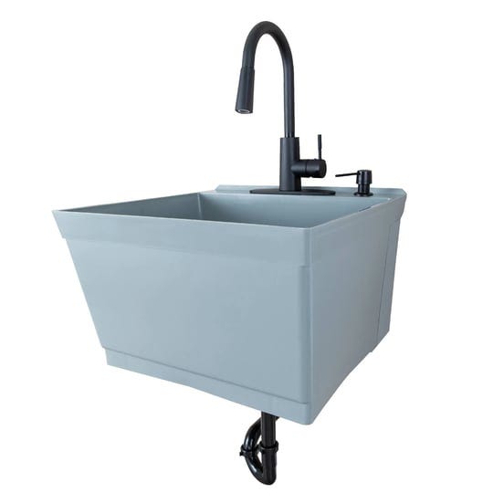 utility-sink-040-us3507gry-23-l-x-24-w-wall-mount-laundry-sink-with-faucet-sink-finish-gray-1