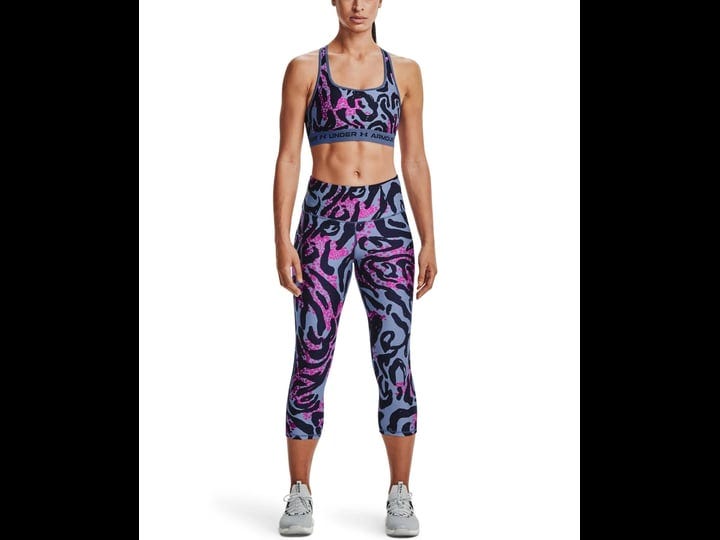 womens-under-armour-heatgear-printed-capri-leggings-size-xs-blue-1