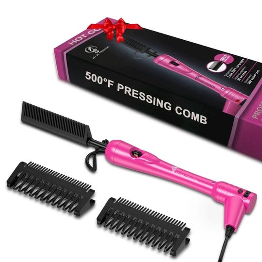 mini-pink-hot-comb-500-degree-dual-voltage-electric-pressing-comb-for-black-hair-portable-ceramic-st-1