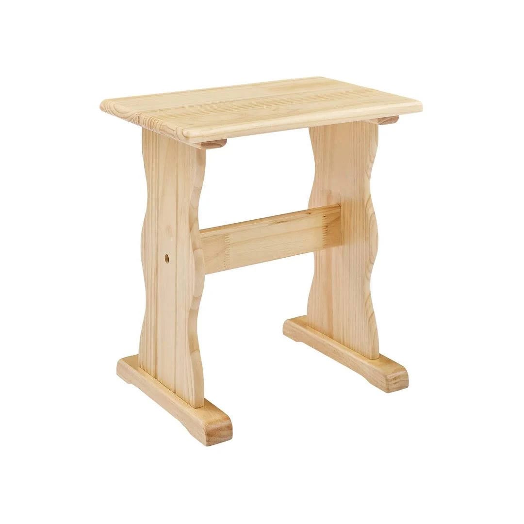 MUSEHOMEINC Solid Wood Nature Breakfast Nook Set with Bench | Image