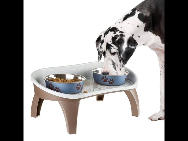 petmaker-elevated-pet-feeding-tray-with-splash-guard-and-non-skid-feet-21in-x-11in-x-8-5in-gray-2978
