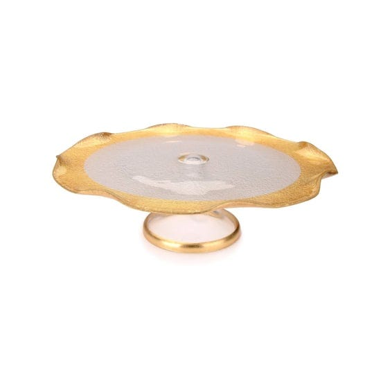 classic-touch-8-wavy-cake-stand-gold-1