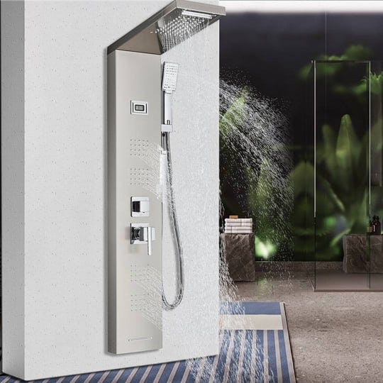 alenart-shower-panel-system-massage-jets-handheld-sprayer-rainfall-waterfall-1