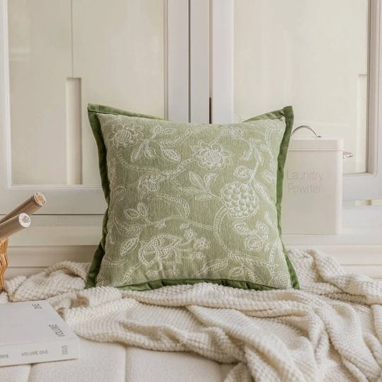 soft-chenille-modern-home-decor-pillow-for-couch-bed-sofa-living-room-green-18l18w-1