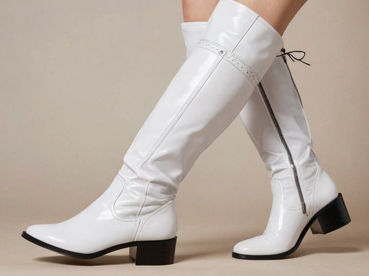 White-Leather-Boots-Knee-High-2
