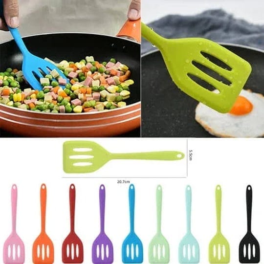 walbest-mini-non-stick-high-quality-heat-resistant-resistance-slotted-silicone-turners-cooking-spatu-1