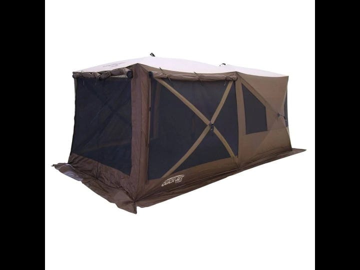 quick-set-cabin-4-sided-screen-shelter-brown-tan-1