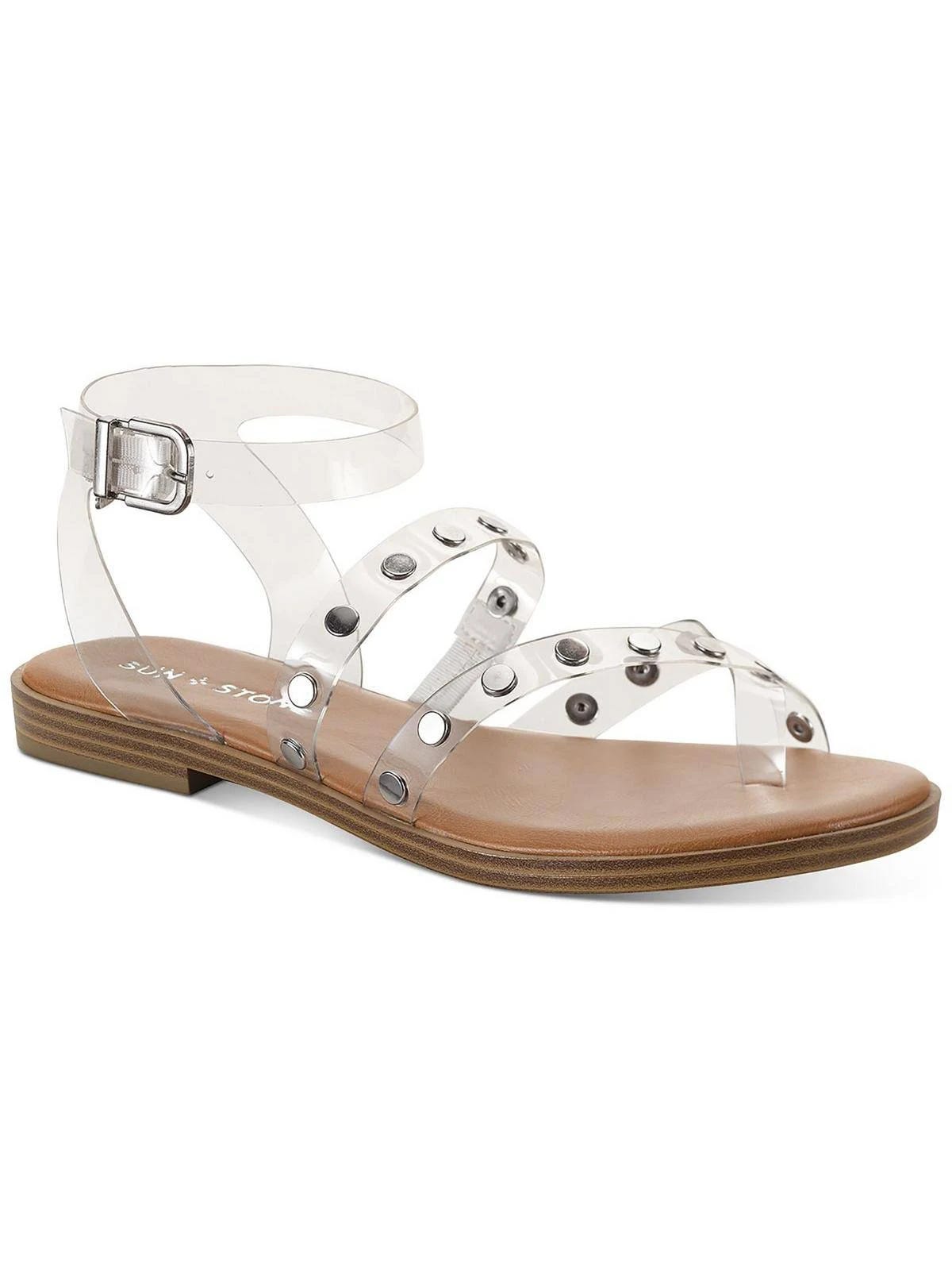 Studleyy Clear Flat Thong Sandal for Summer | Image