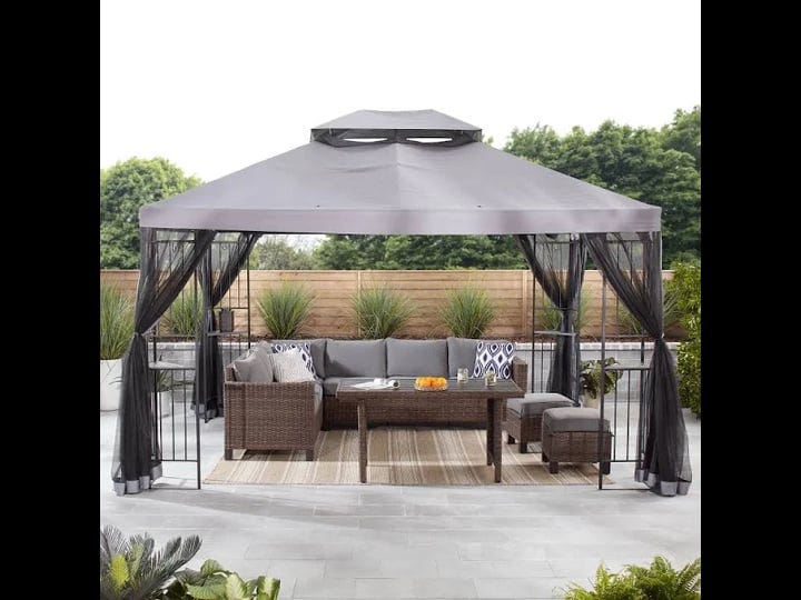 mainstays-easy-assembly-10-x-12-foot-outdoor-soft-top-gazebo-gray-size-10-x-13