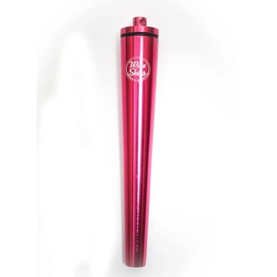 wise-skies-metal-joint-holder-doob-tube-pink-key-ring-water-resistant-smoking-rolling-accessory-pink-1