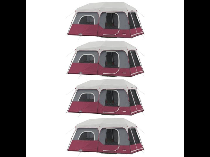 core-instant-cabin-14x9-9-person-cabin-tent-w-60-second-assembly-red-4-pack-1