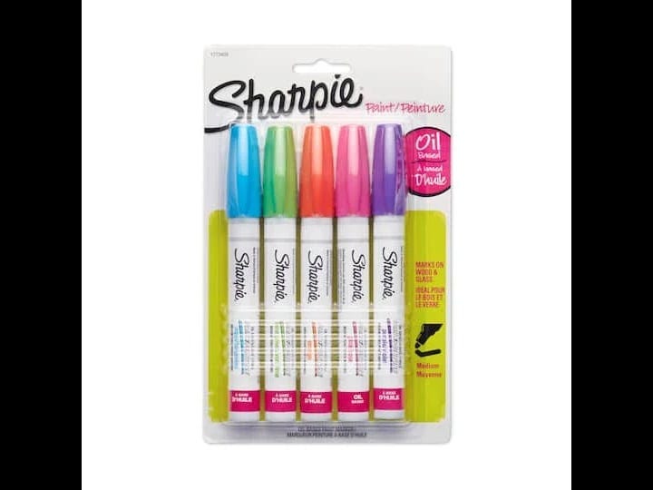 sharpie-oil-based-paint-markers-medium-point-assorted-colors-5-pack-1