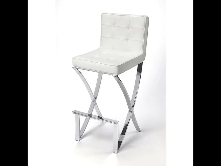 glamorous-white-faux-leather-bar-stool-with-chrome-base-belen-kox-1