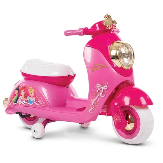 disney-princess-6-volt-euro-scooter-ride-on-battery-powered-toy-pink-by-huffy-1