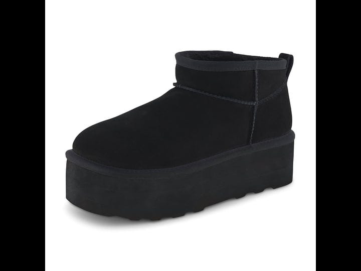 cushionaire-womens-hippy-genuine-suede-pull-on-platform-boot-memory-foam-size-10-black-1