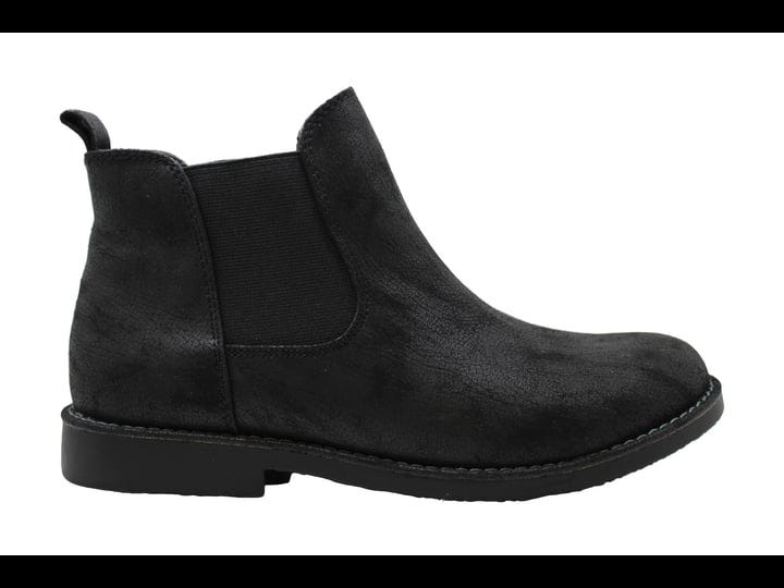 seven-dials-maggie-slip-on-flat-ankle-boots-black-1