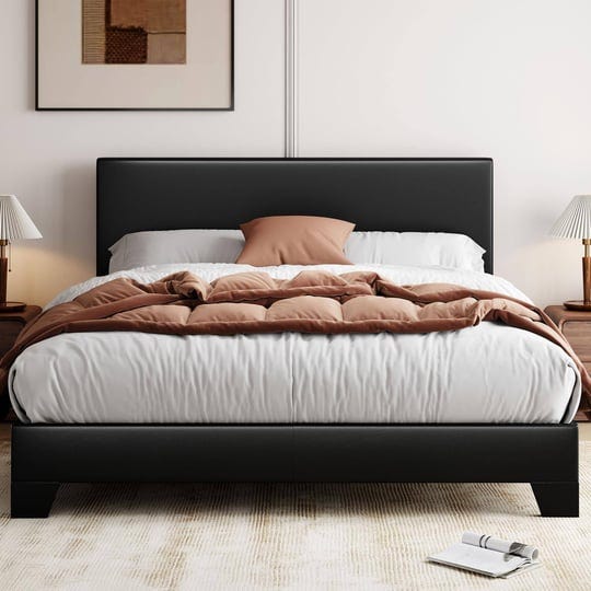 allewie-queen-bed-frame-with-adjustable-headboard-faux-leather-platform-bed-with-wood-slats-heavy-du-1