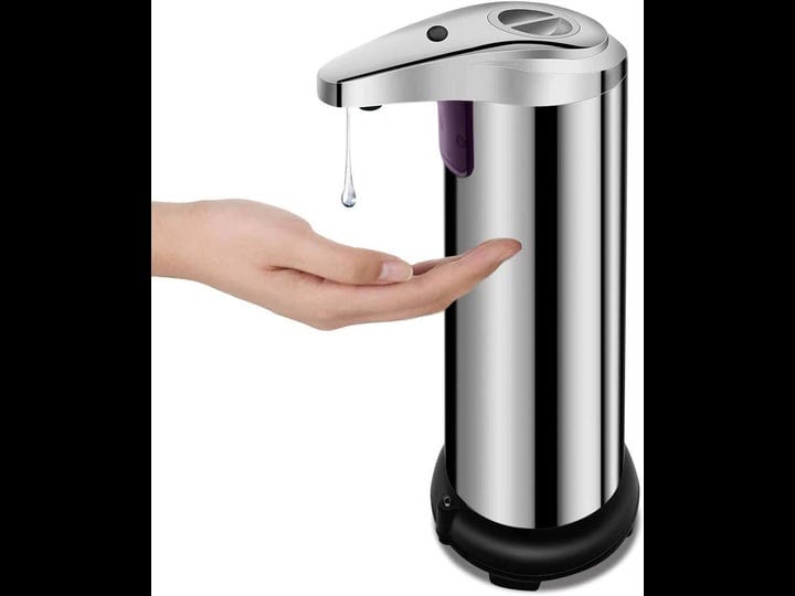 lightsmax-stainless-steel-automatic-touchless-soap-dispenser-adjustable-setting-1