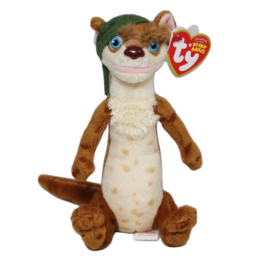 ty-beanie-baby-buck-the-weasel-ice-age-1