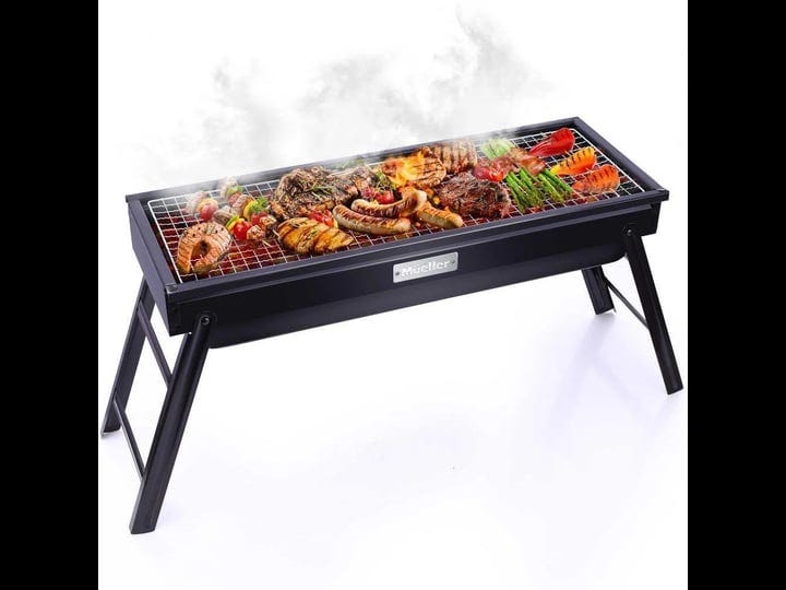 mueller-23-in-portable-charcoal-grill-and-smoker-for-travel-outdoor-cooking-and-bbq-in-black-1