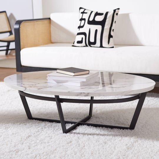 safavieh-placido-oval-coffee-table-white-marble-black-1