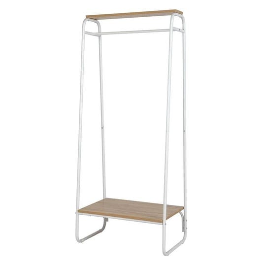 winado-freestanding-brown-steel-clothing-rack-with-storage-59-44-in-height-25-19-in-width-110-lbs-ca-1