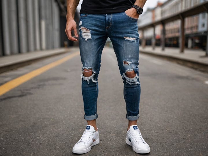 Dark-Blue-Ripped-Jeans-2