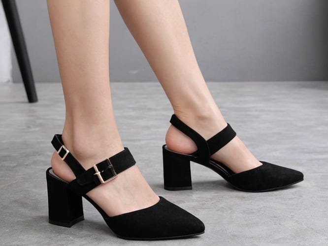 Black-Block-Heels-For-Women-1
