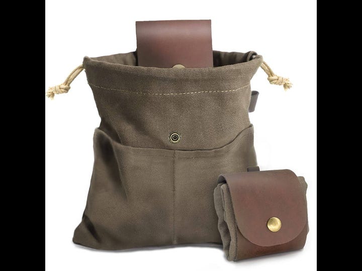 foraging-pouch-leather-canvas-collapsible-bag-water-resistant-outdoor-camping-storage-folding-bag-mu-1