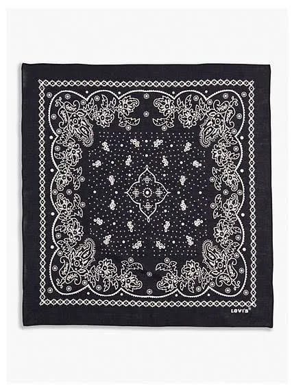 Levi's Men's Paisley Bandana in Black | Image