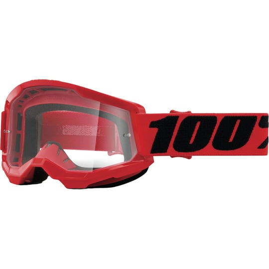 100-strata-2-clear-lens-goggles-red-1