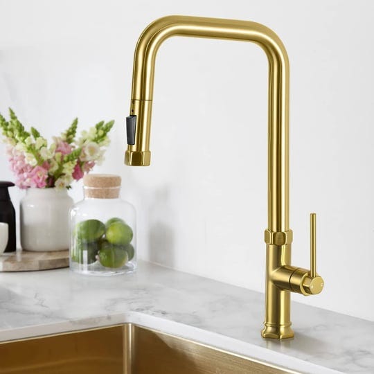 gold-kitchen-faucet-brushed-gold-kitchen-faucets-with-pull-down-sprayer-solid-brassindustrial-single-1