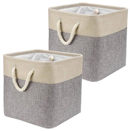 hsdt-fabric-cube-storage-bins-13x13x12-5-inch-beige-and-grey-cube-storage-boxes-collapsible-large-cl-1